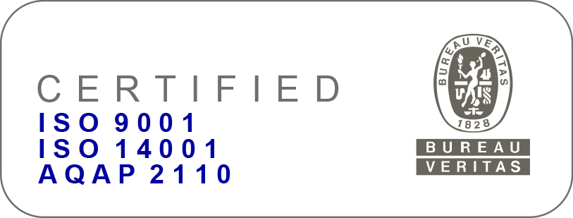 Sertifikaadid: ISO 9001, ISO 14001 ja AQAP 2110